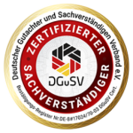 Logo zur Zertifizierung als sachverständiger Immoblienmakler